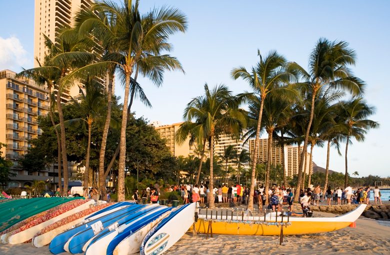 La industria turística de Waikiki se recupera del coronavirus