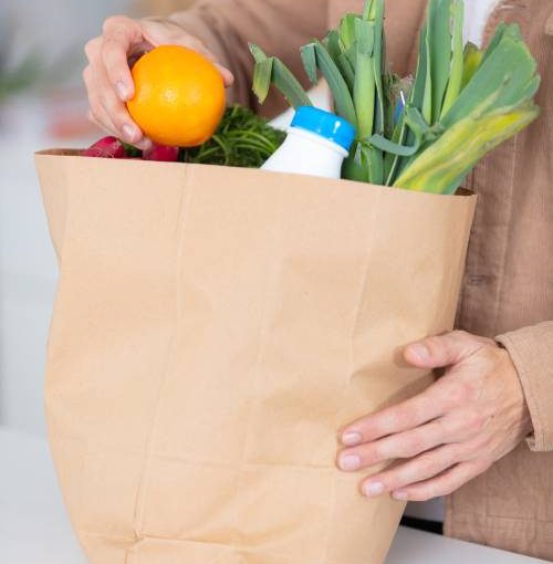 Prohibición de bolsas de plástico en California.